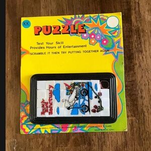 Vintage Busch Garden Slide Puzzle